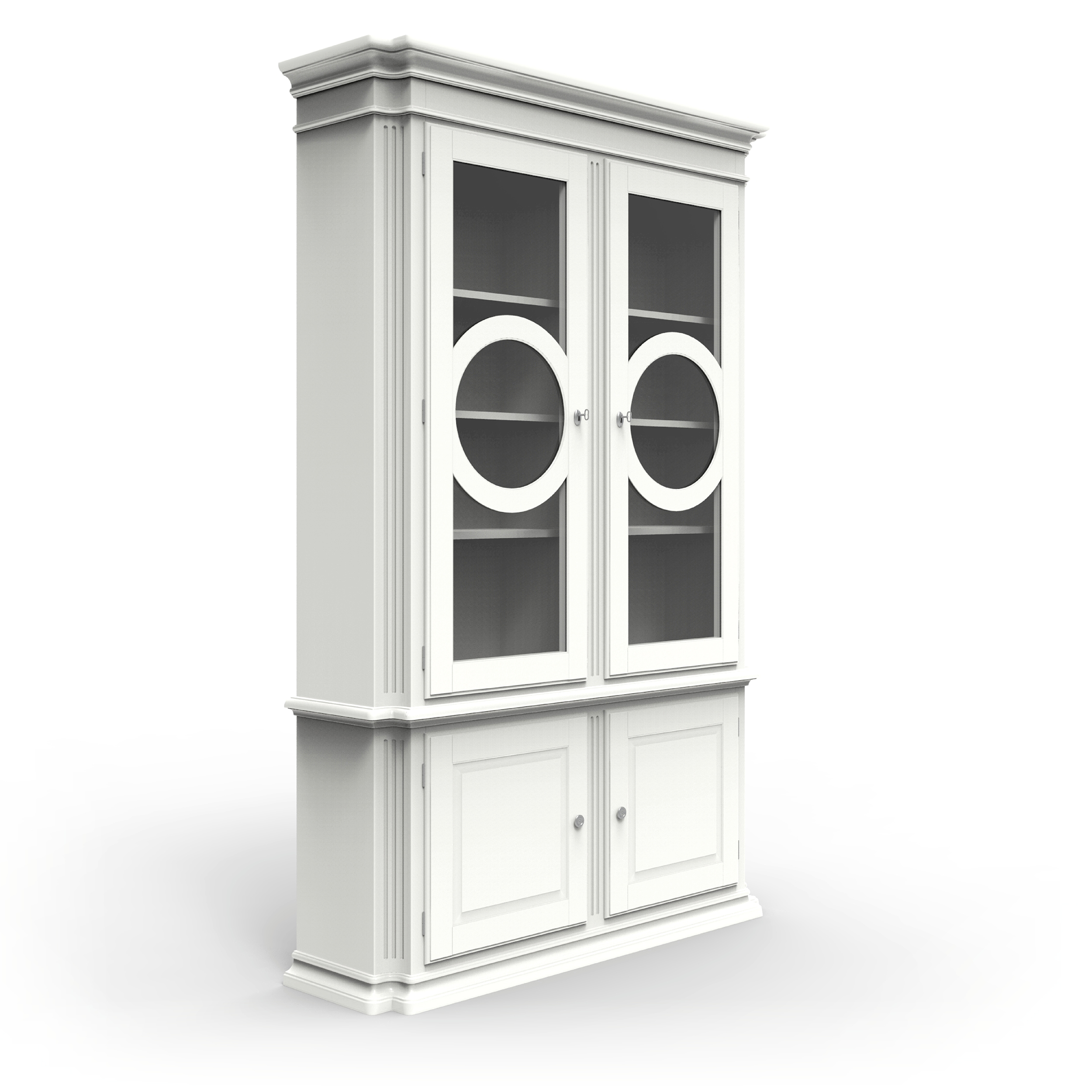 Eye - Four doors display cabinet 